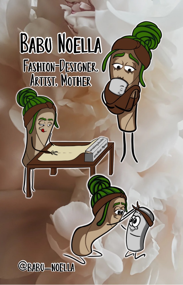 Von der Person zum Smoking Doodle